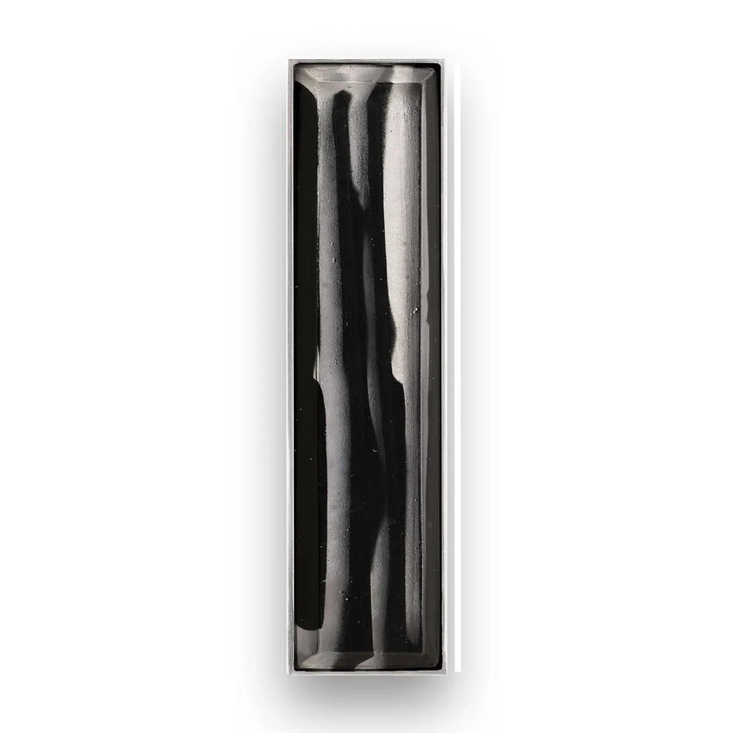 Linkasink 8" Artisan Glass Prism Hardware with Black Tiger Glass by Linkasink