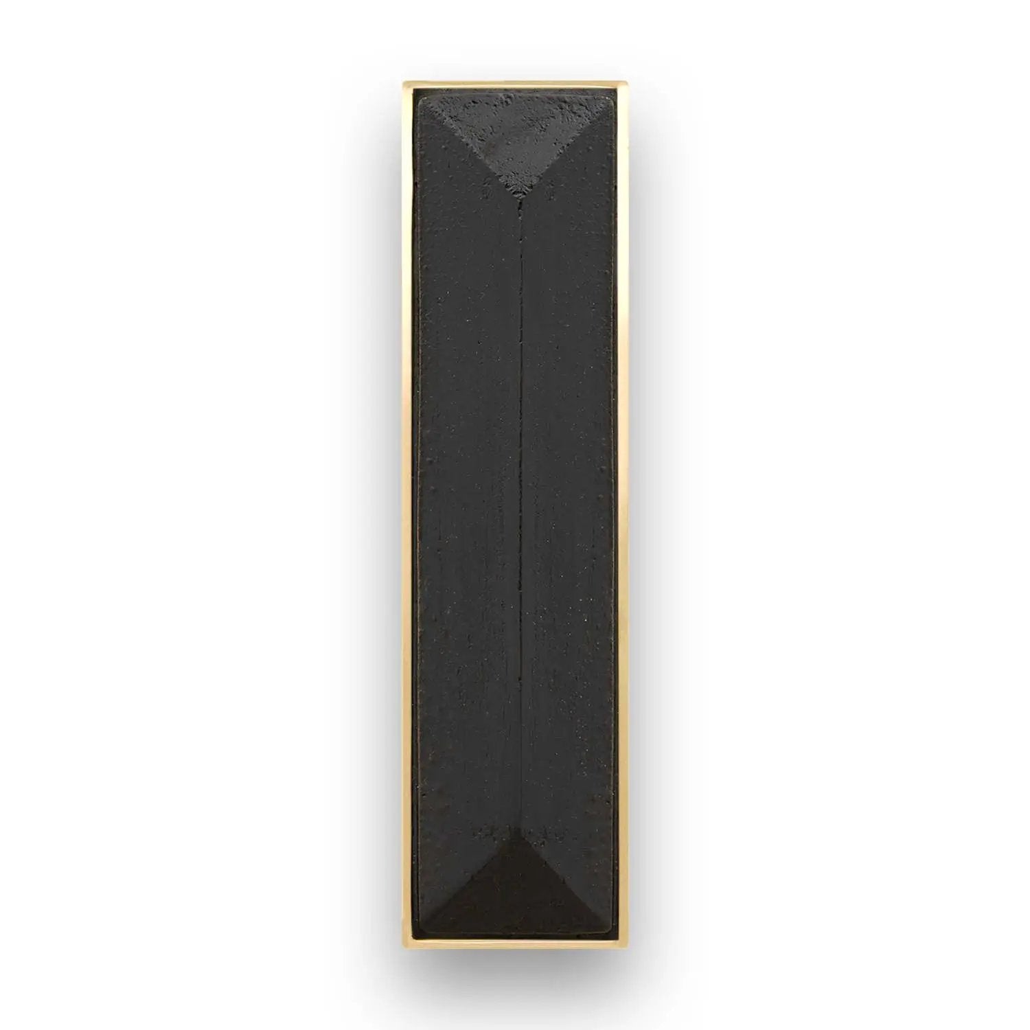 Linkasink 8" Artisan Glass Prism Hardware with Black Glass by Linkasink