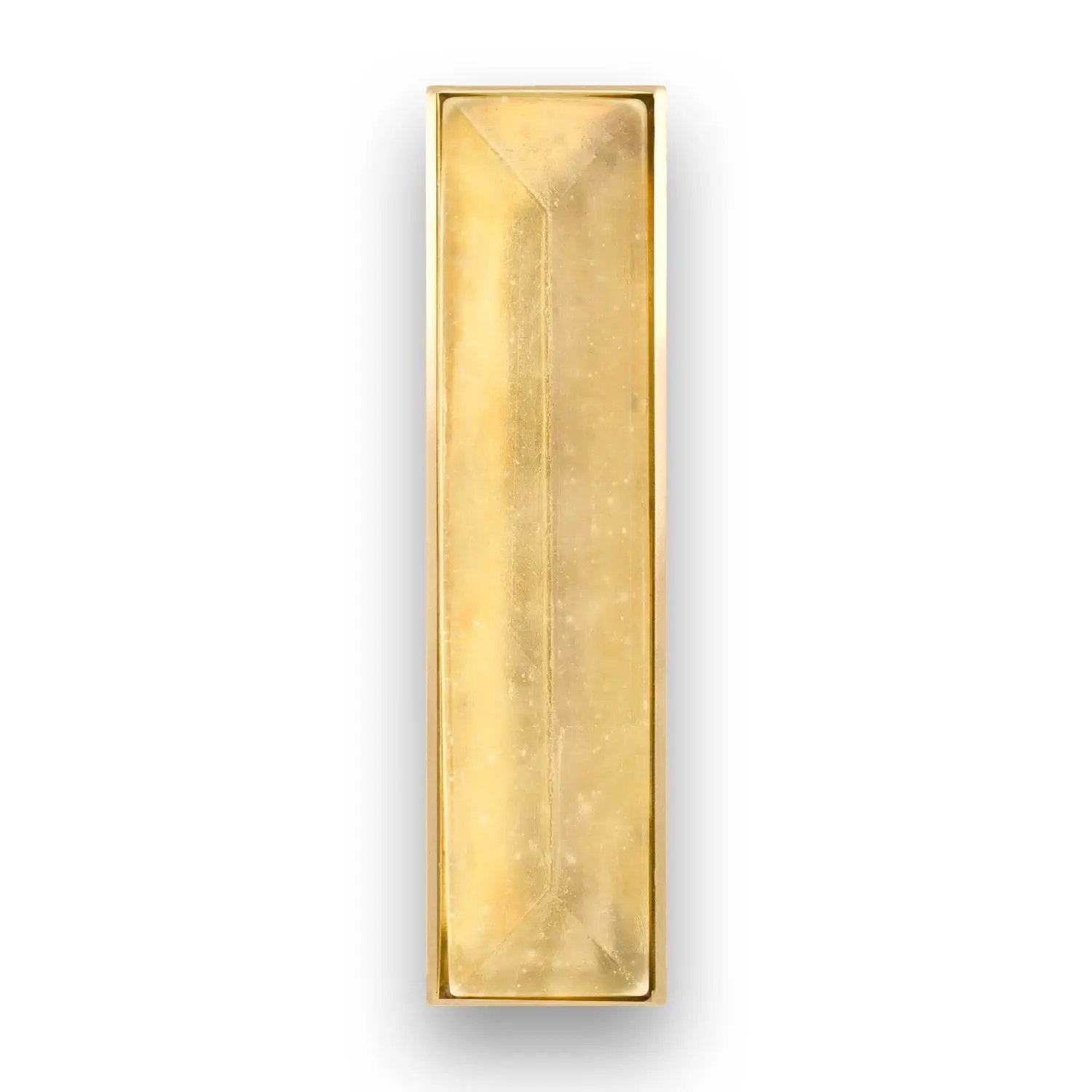 Linkasink 8" Artisan Glass Prism Hardware with Eglomise Glass by Linkasink