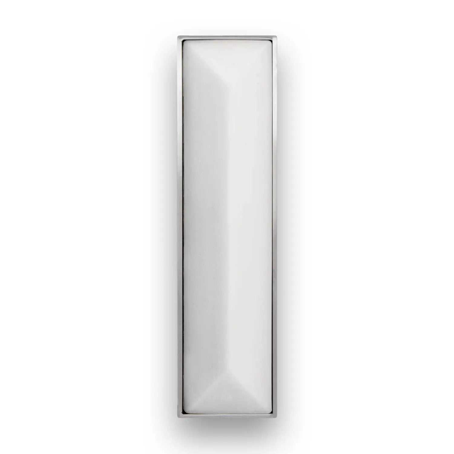 Linkasink 8" Artisan Glass Prism Hardware with White Glass by Linkasink