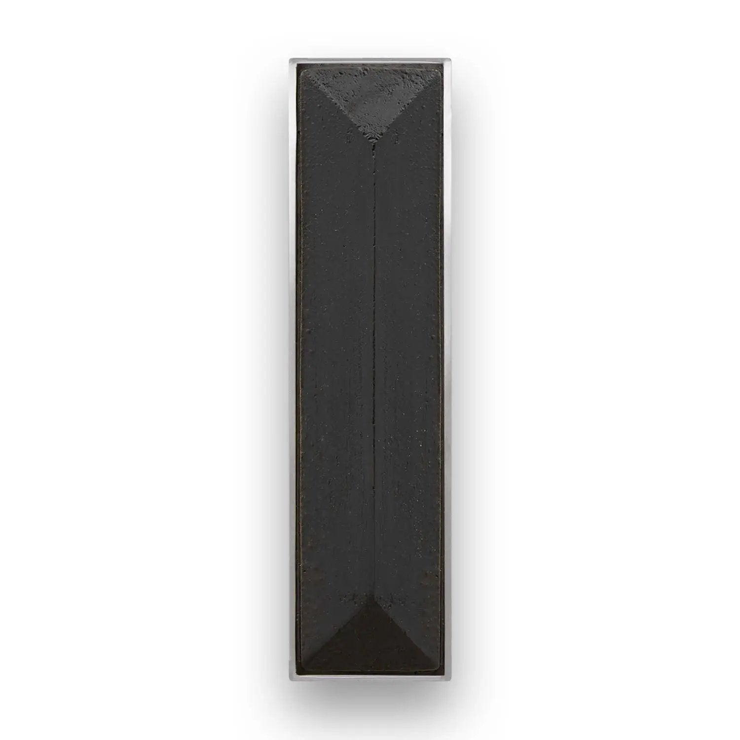 Linkasink 8" Artisan Glass Prism Hardware with Black Glass by Linkasink