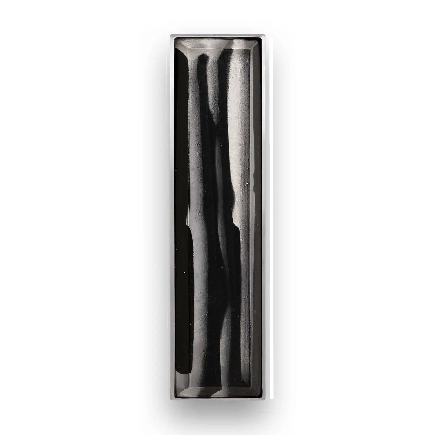 Linkasink 8" Artisan Glass Prism Hardware with Black Tiger Glass by Linkasink