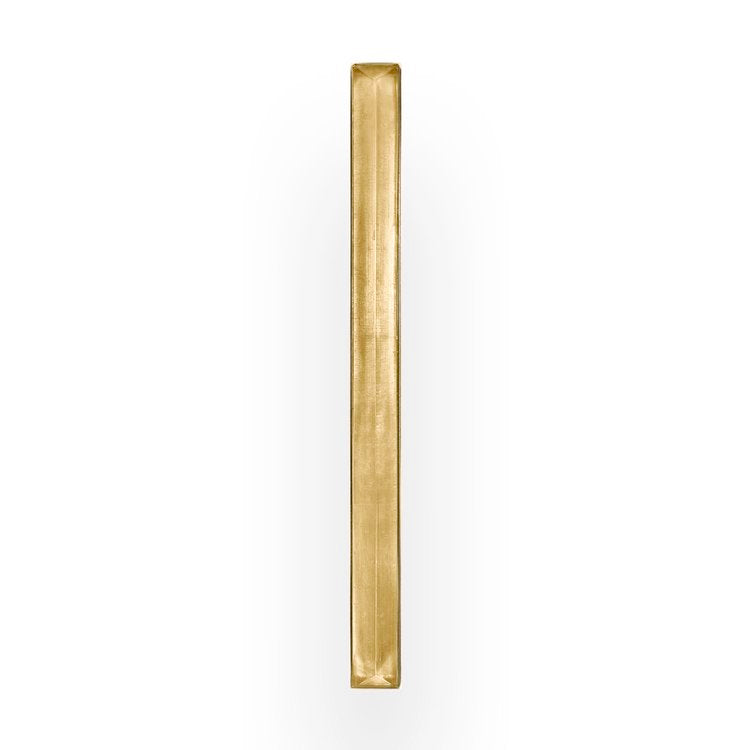 polished brass handle