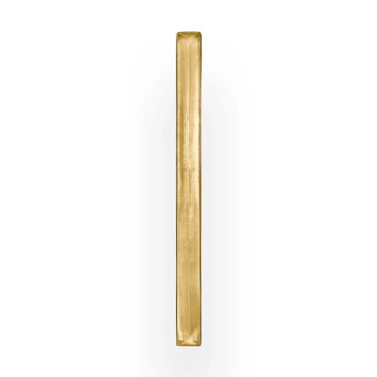 polished brass handle