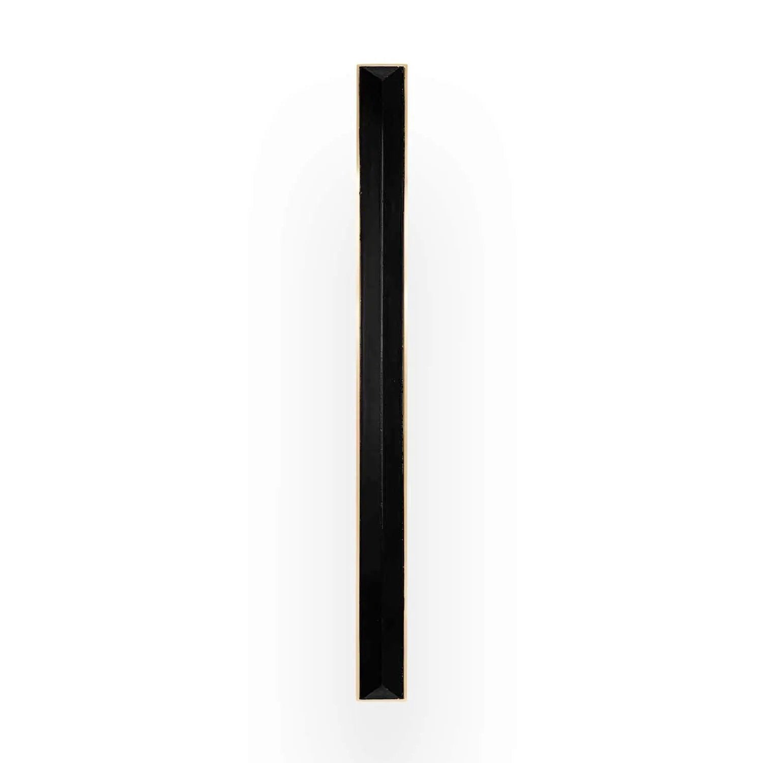Linkasink 18" Artisan Glass Prism Hardware with Black Prism Glass by Linkasink