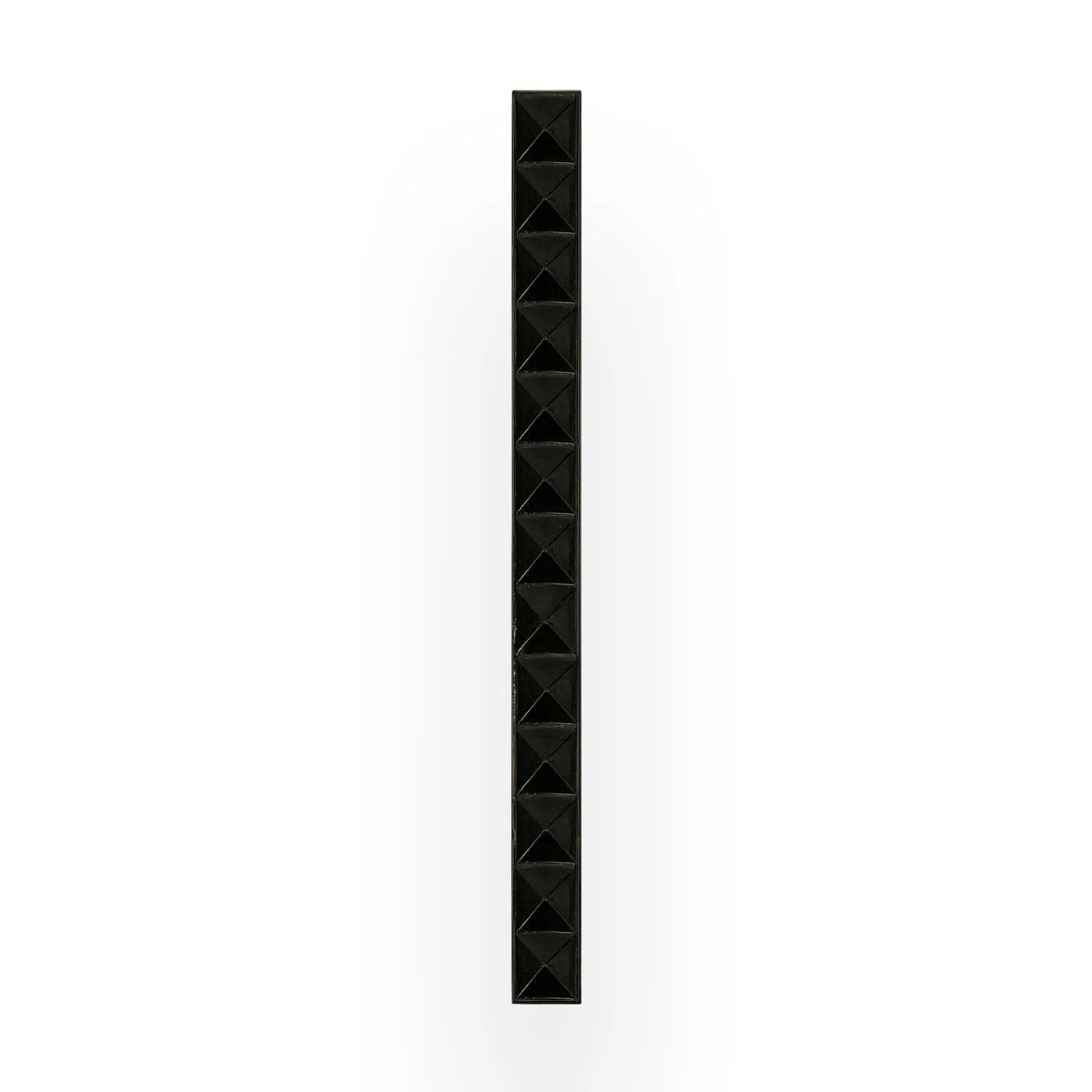 Linkasink 18" Artisan Glass Prism Hardware with Black Pyramid Glass by Linkasink