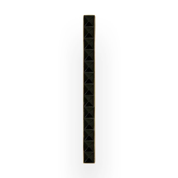 polished brass handle