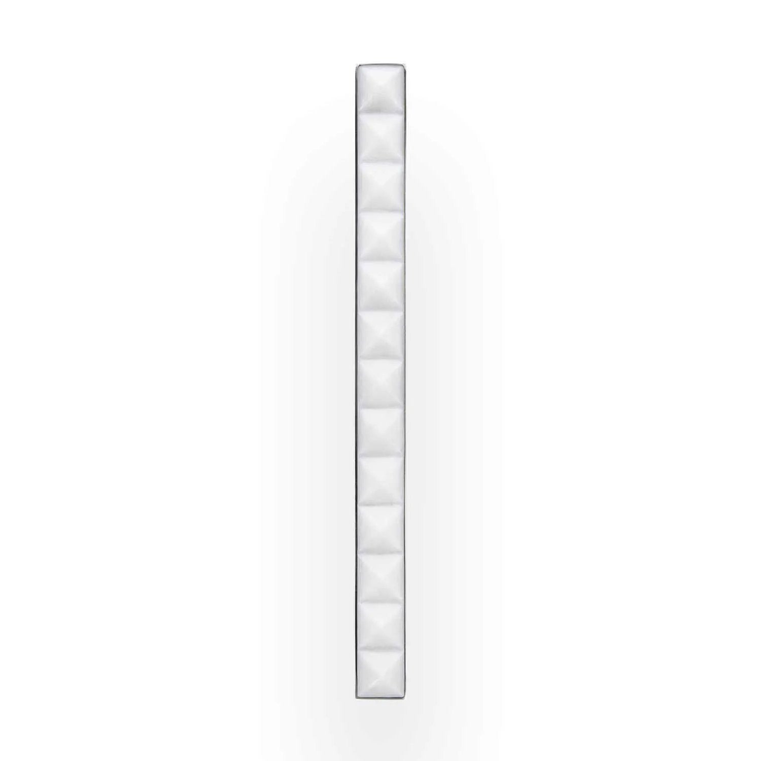 Linkasink 18" Artisan Glass Prism Hardware with White Pyramid Glass by Linkasink