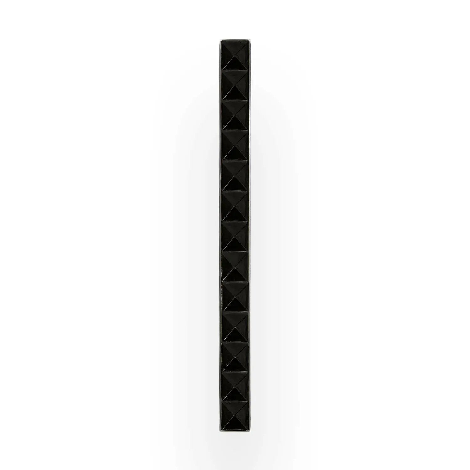 Linkasink 18" Artisan Glass Prism Hardware with Black Pyramid Glass by Linkasink