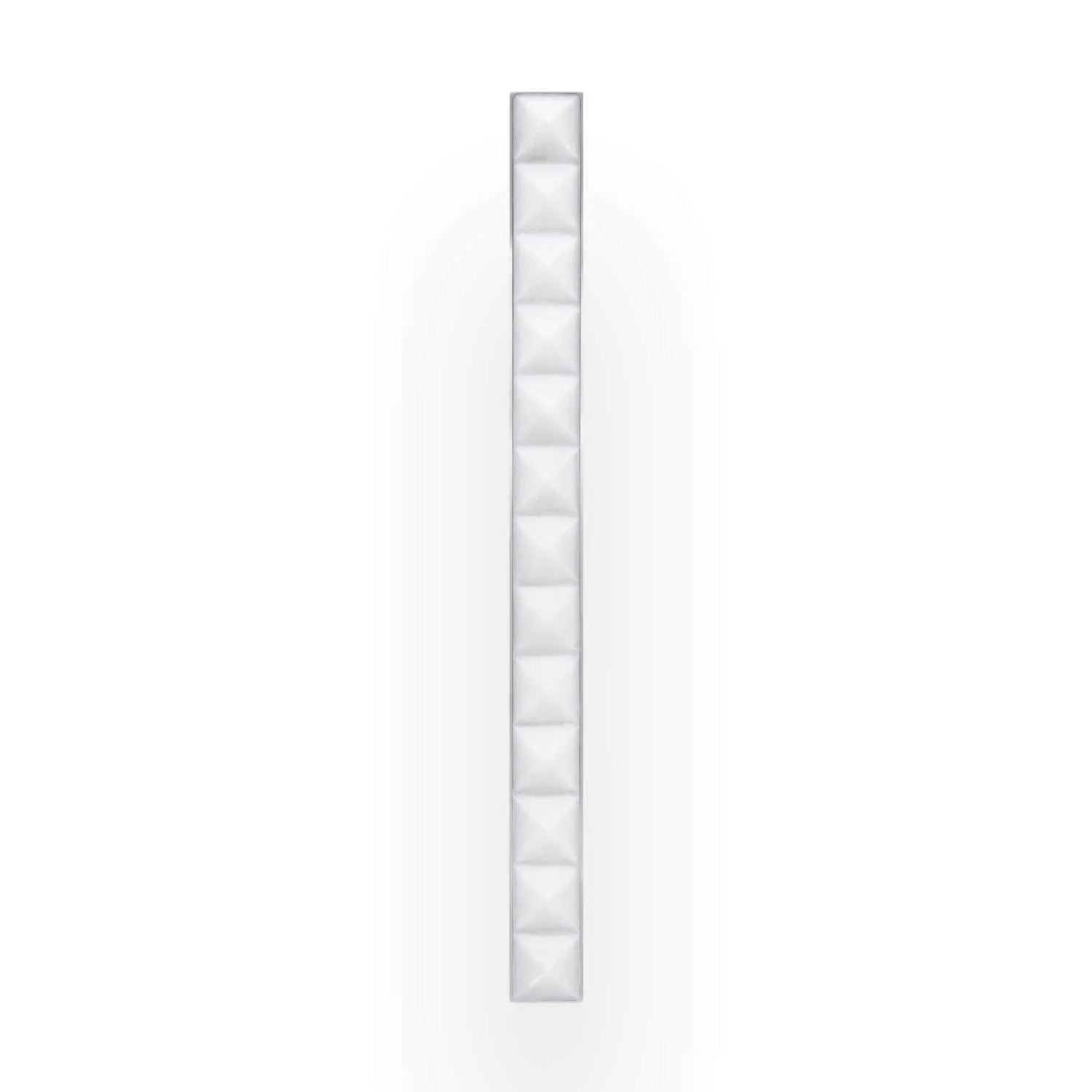 Linkasink 18" Artisan Glass Prism Hardware with White Pyramid Glass by Linkasink