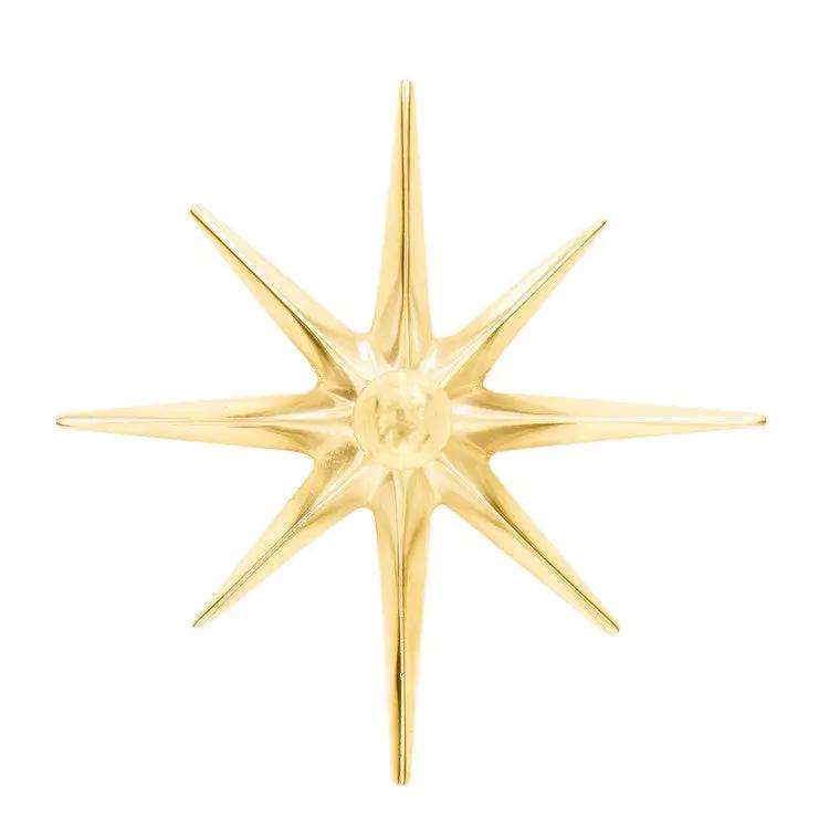 polished brass handle