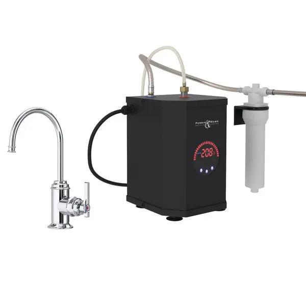 polished chrome faucet kit