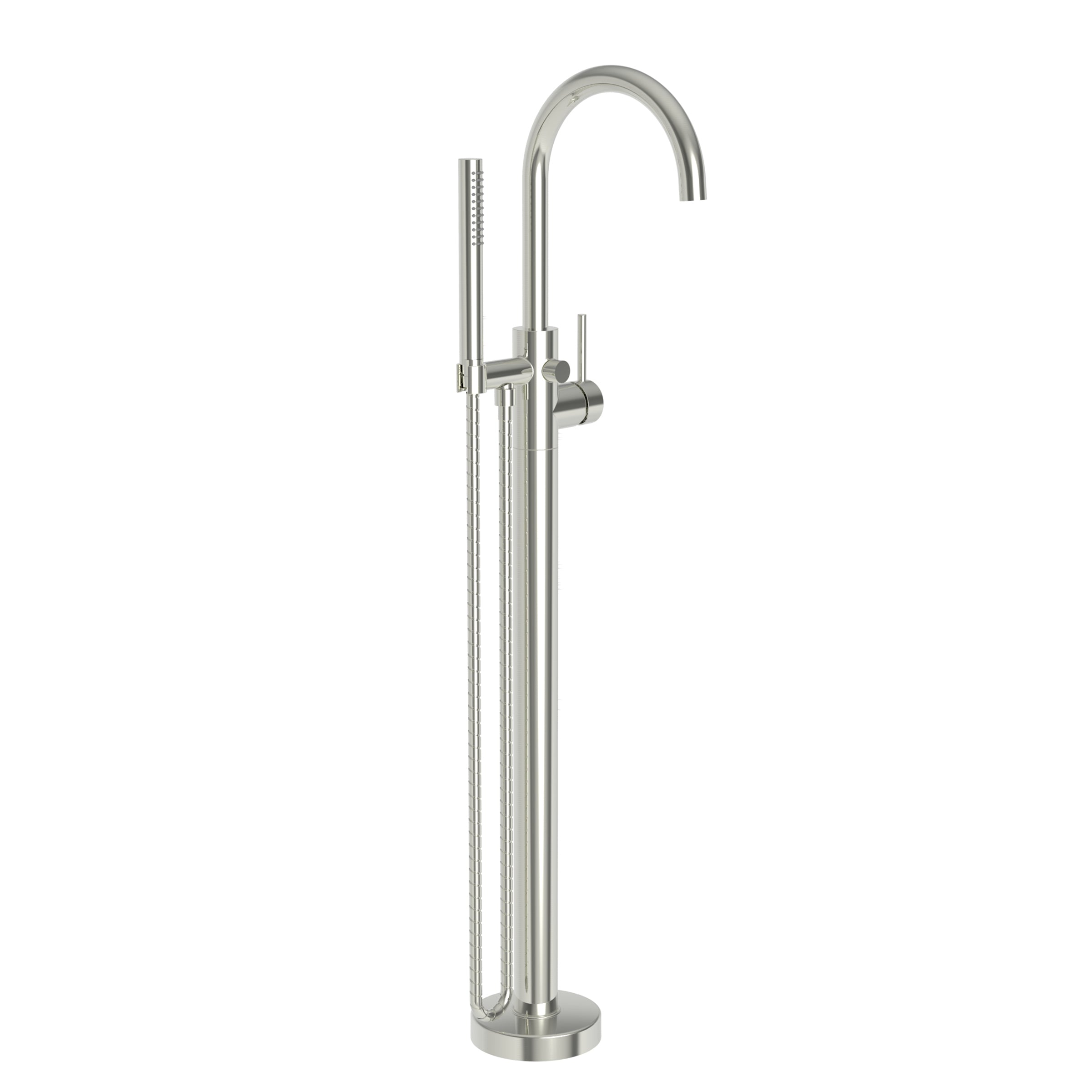 Newport Brass Priya Exposed Tub and Hand Shower Set - Free Standing