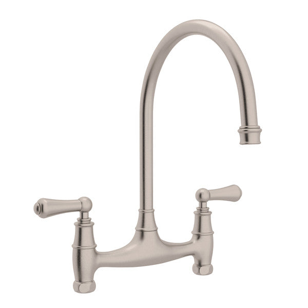 Rohl Georgian Era Bridge Kitchen Faucet without Unions