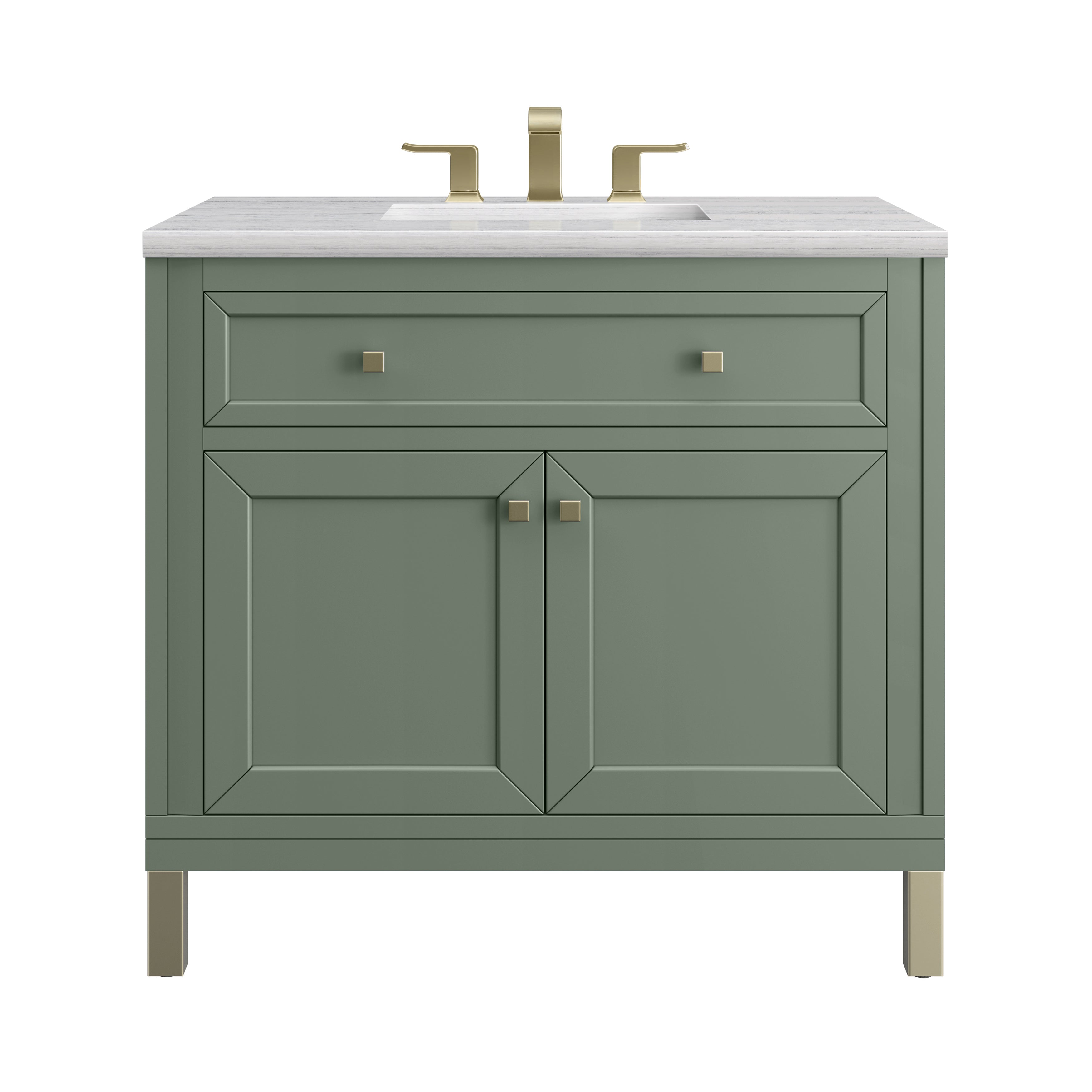 arctic fall solid surface top vanity
