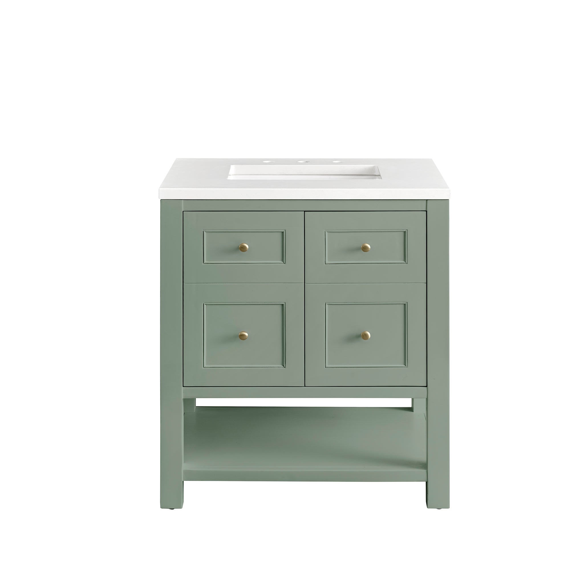 James Martin Vanities Breckenridge 30" Single Vanity - Smokey Celadon