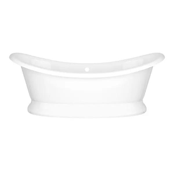 gloss white bathtub