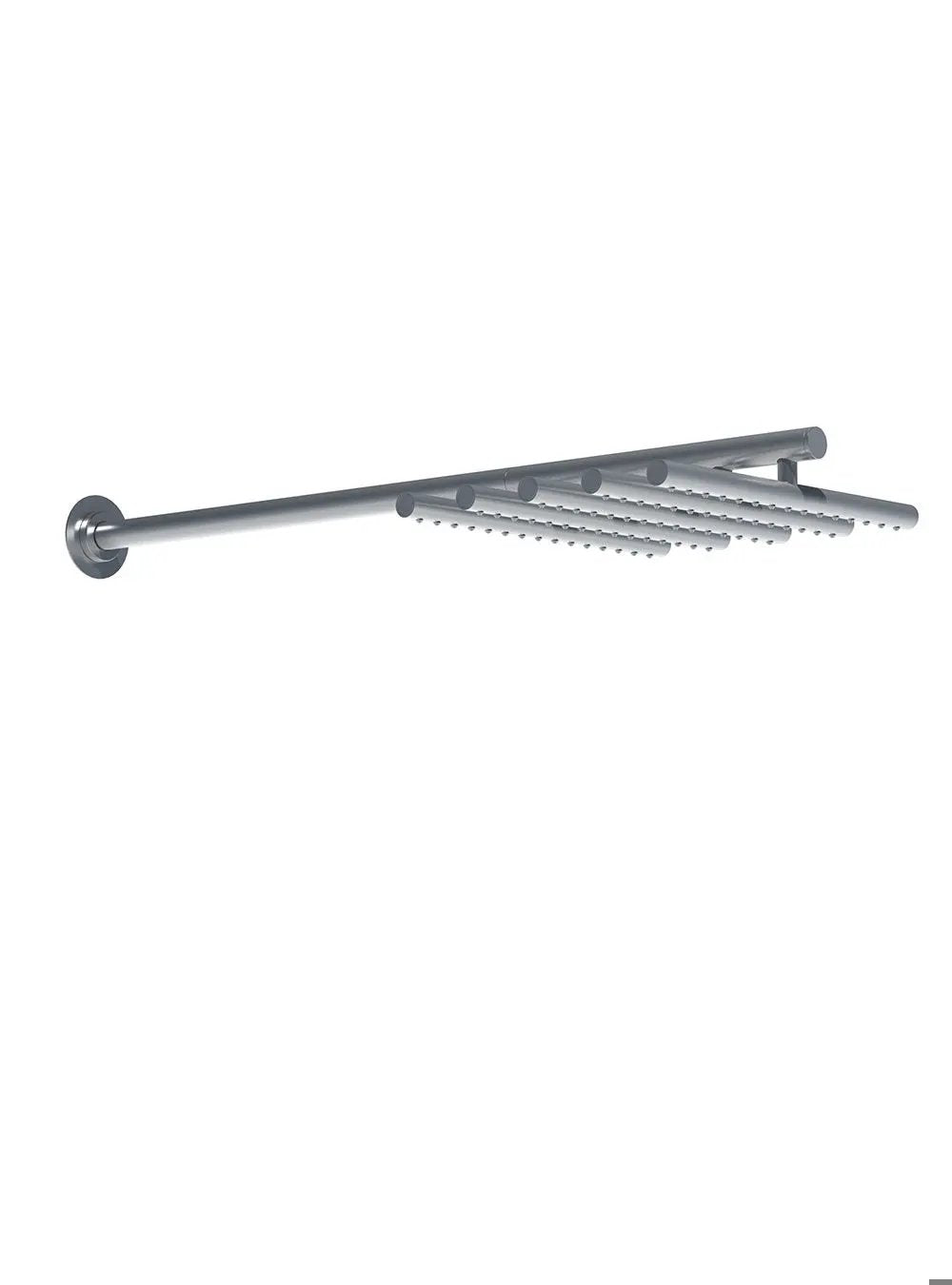 chrome showerhead