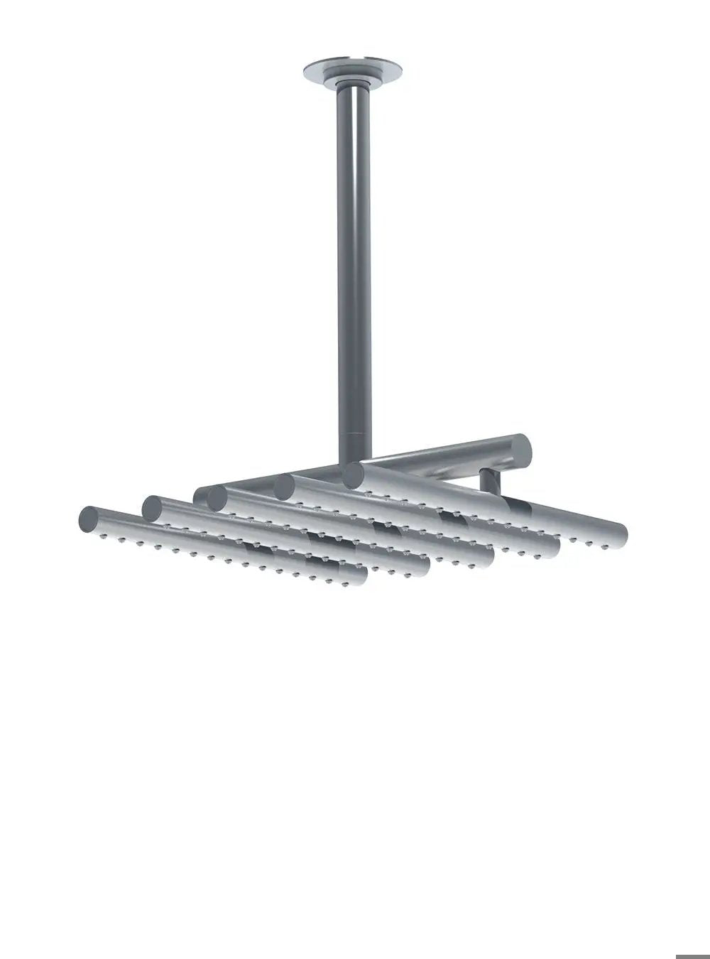 chrome showerhead