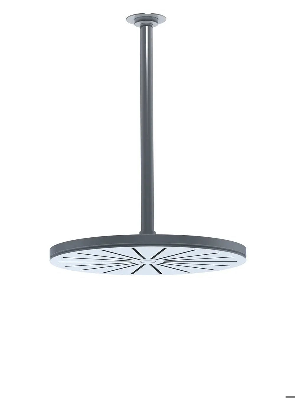 chrome showerhead