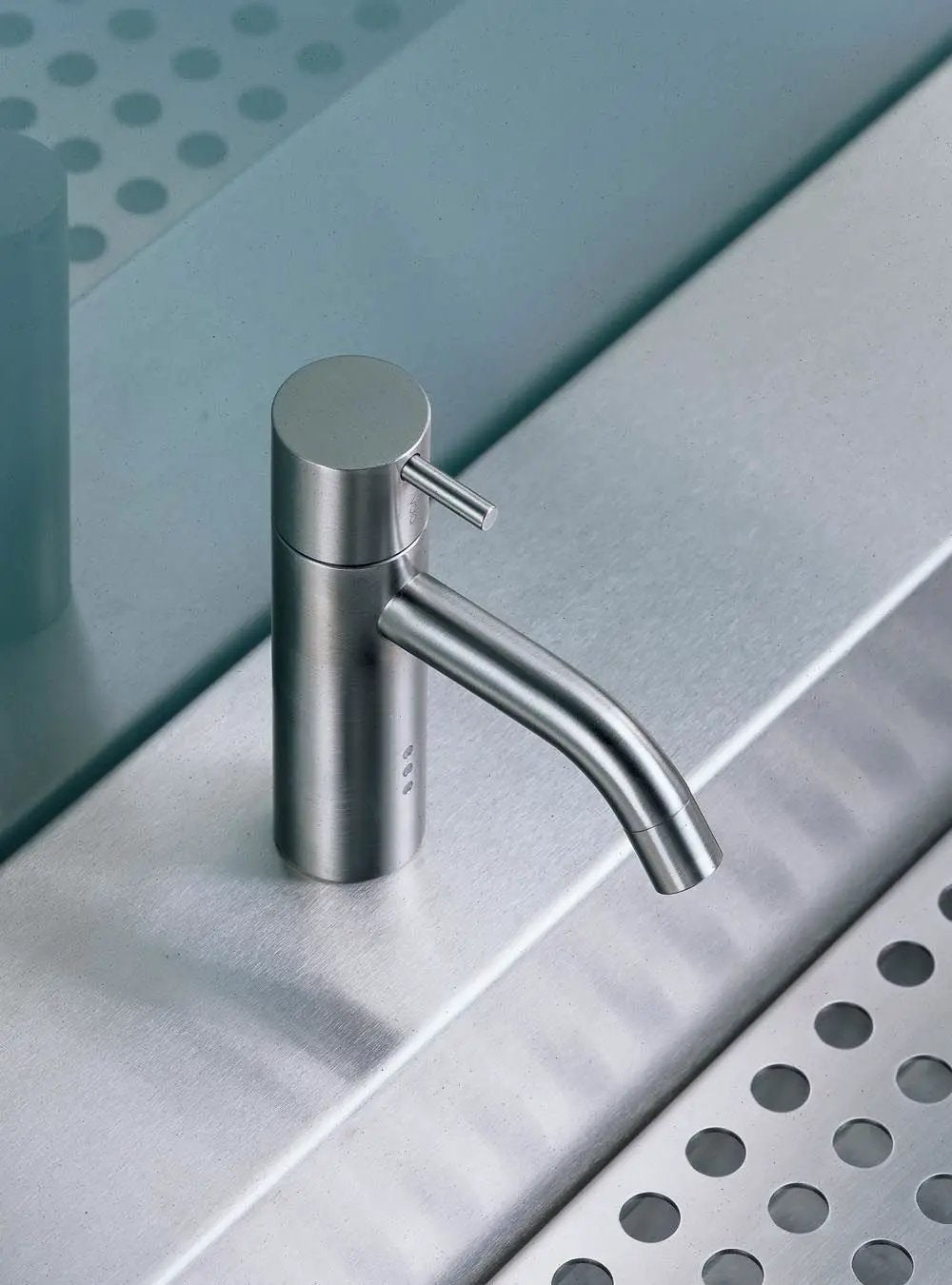 chrome basin set