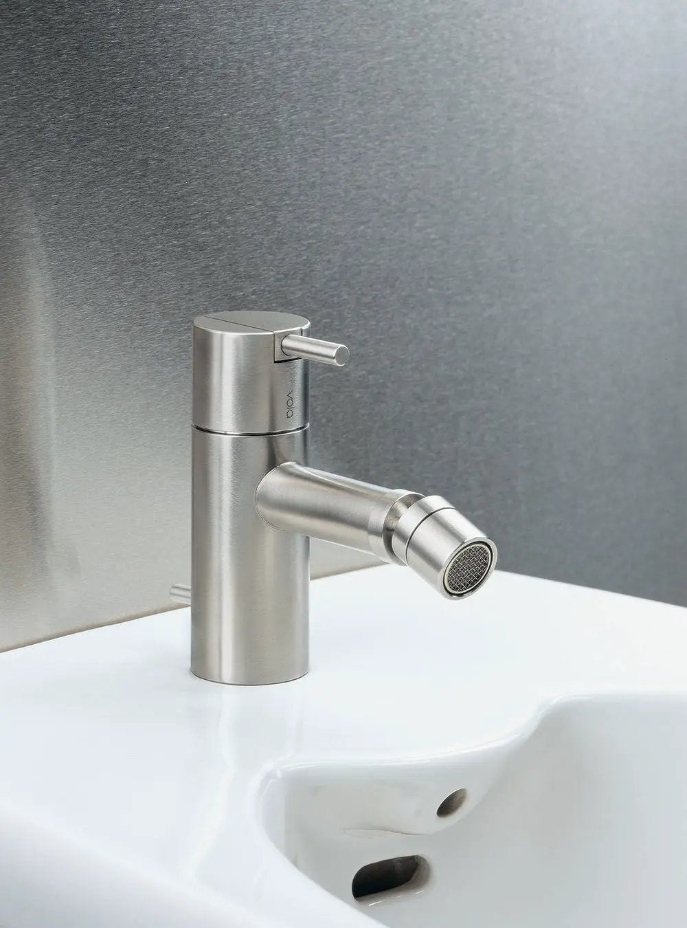 chrome basin set
