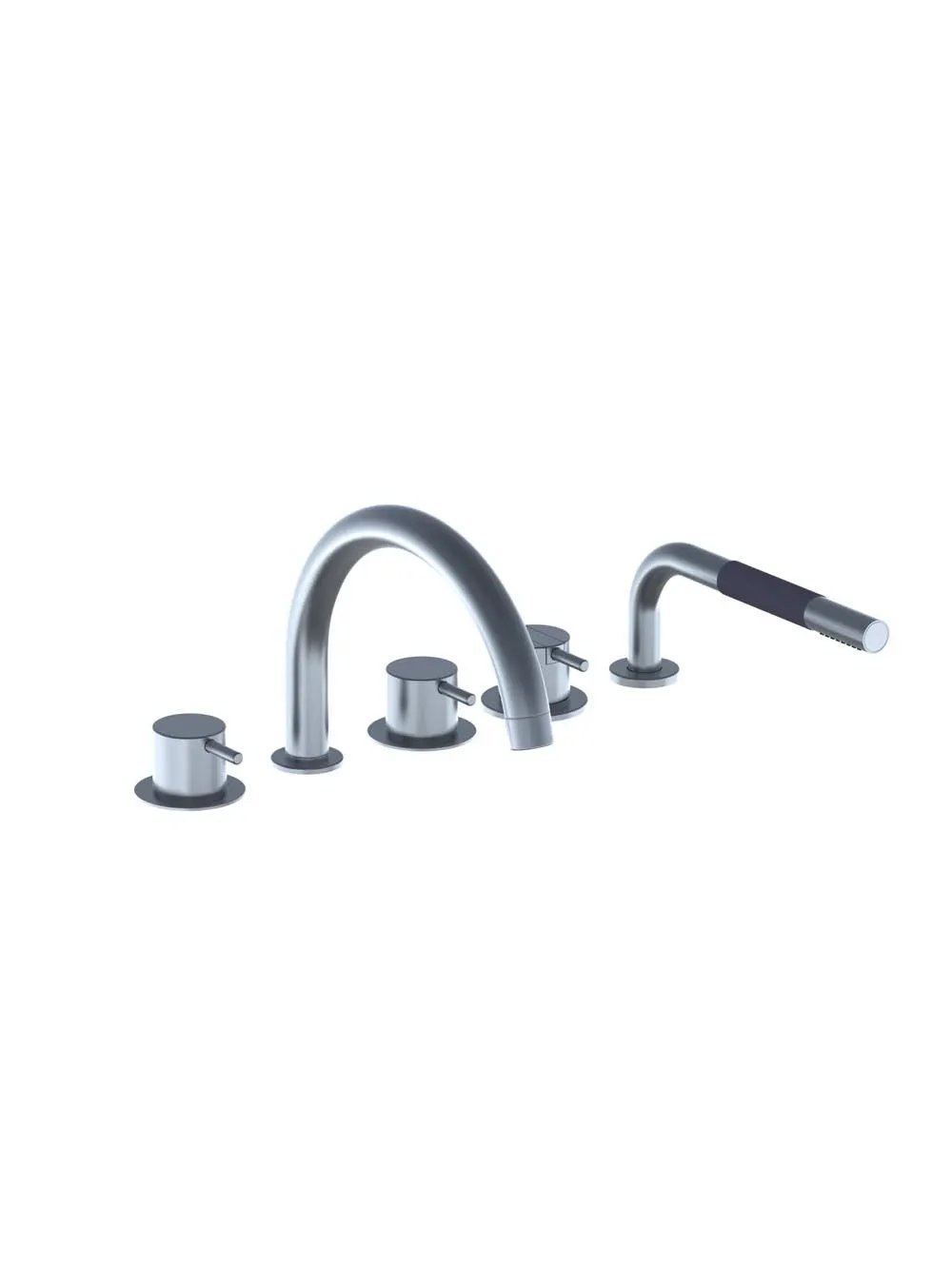 chrome tub mixer