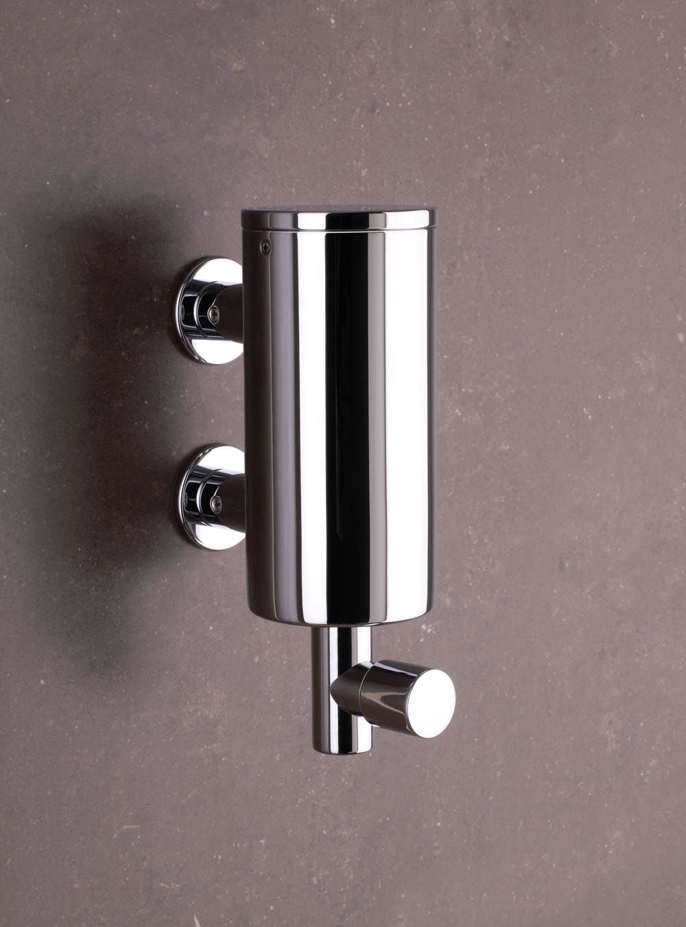 chrome soap/shampoo dispenser