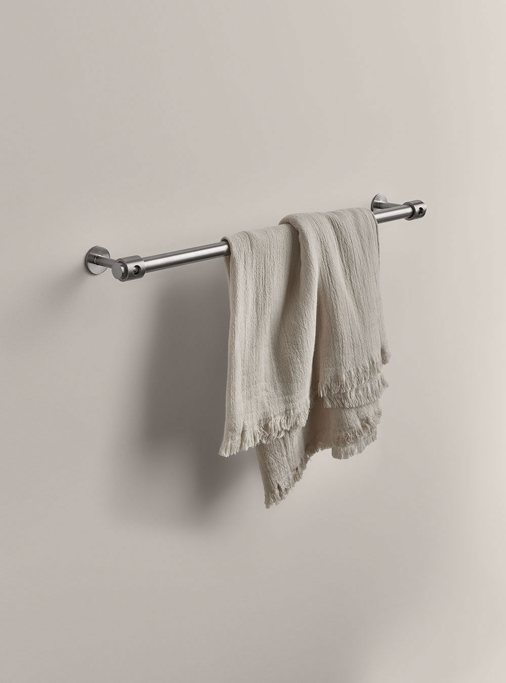chrome towel bar