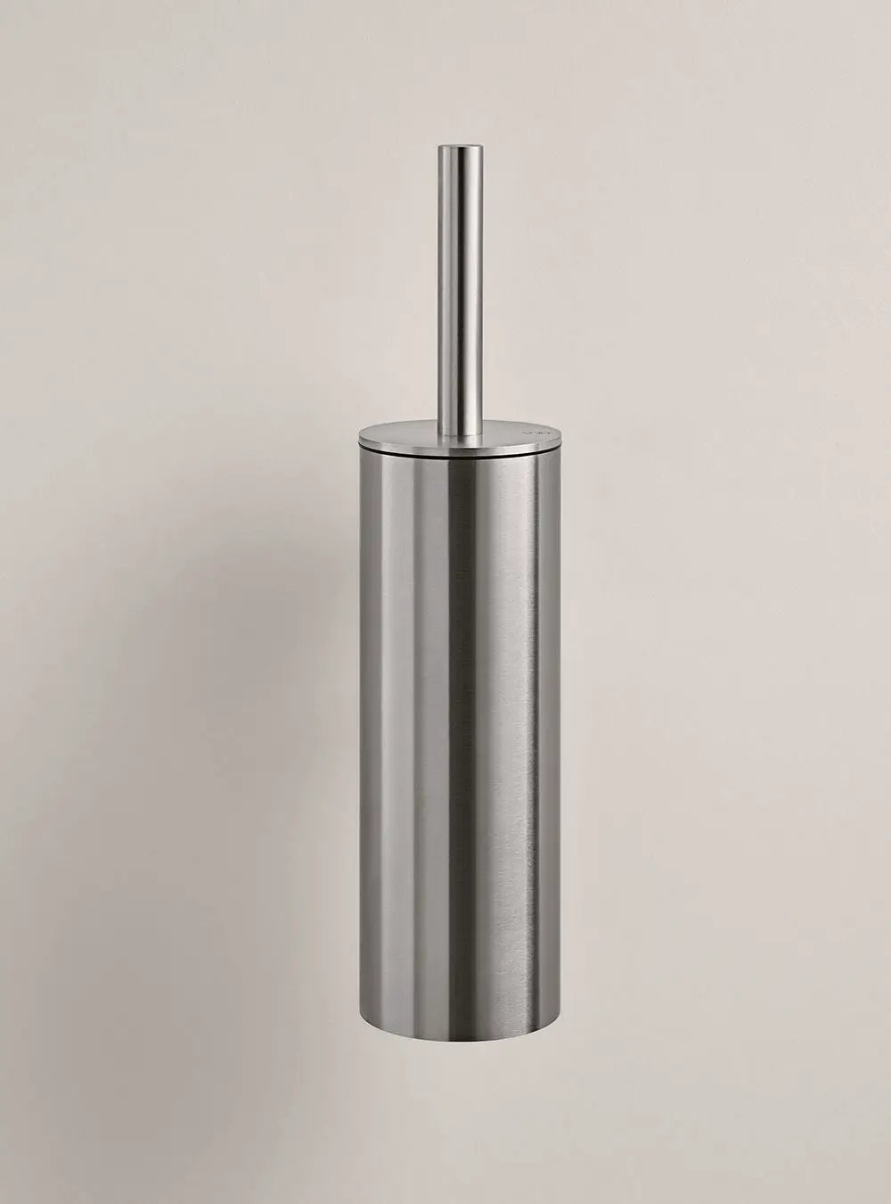 chrome toilet brush holder