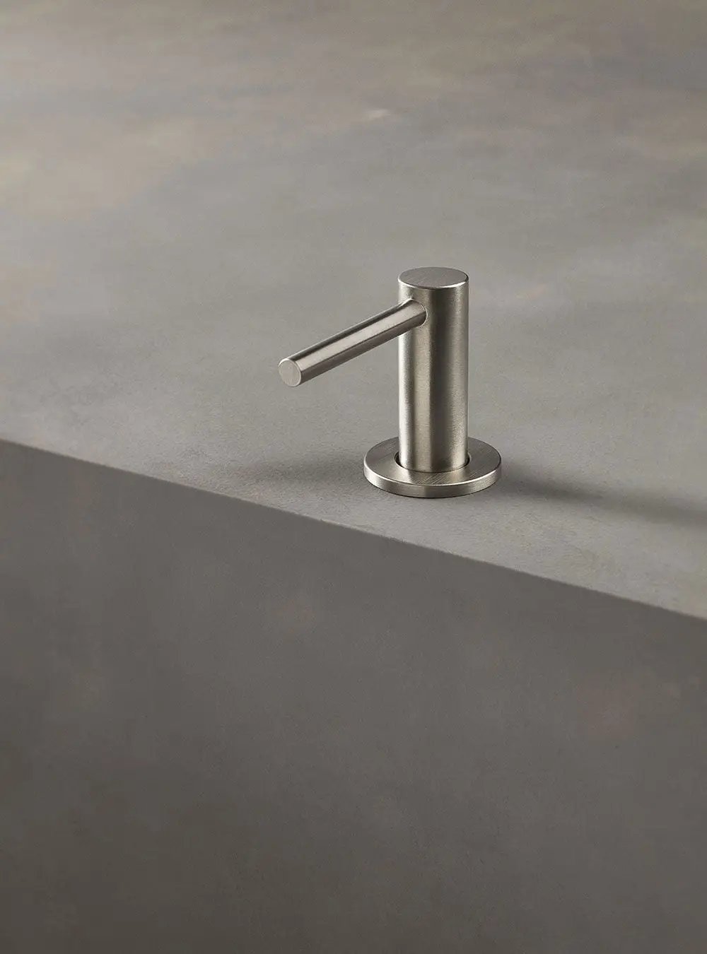 chrome soap dispenser