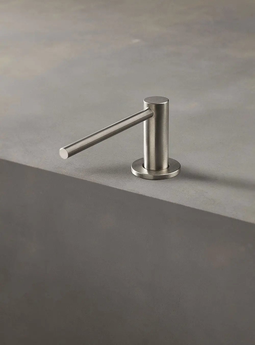 chrome soap dispenser