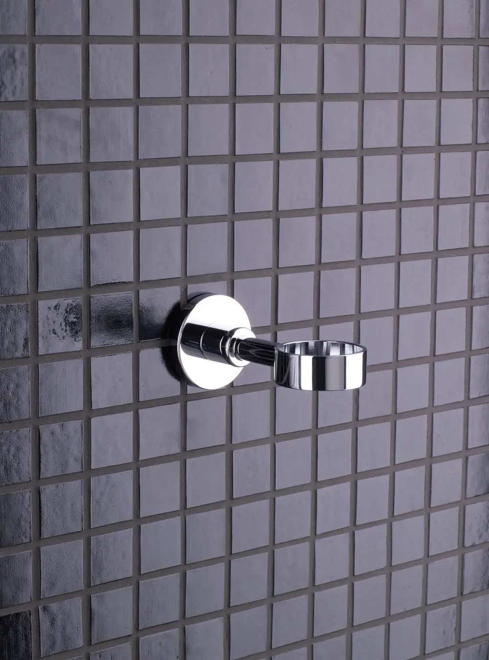 chrome towel ring