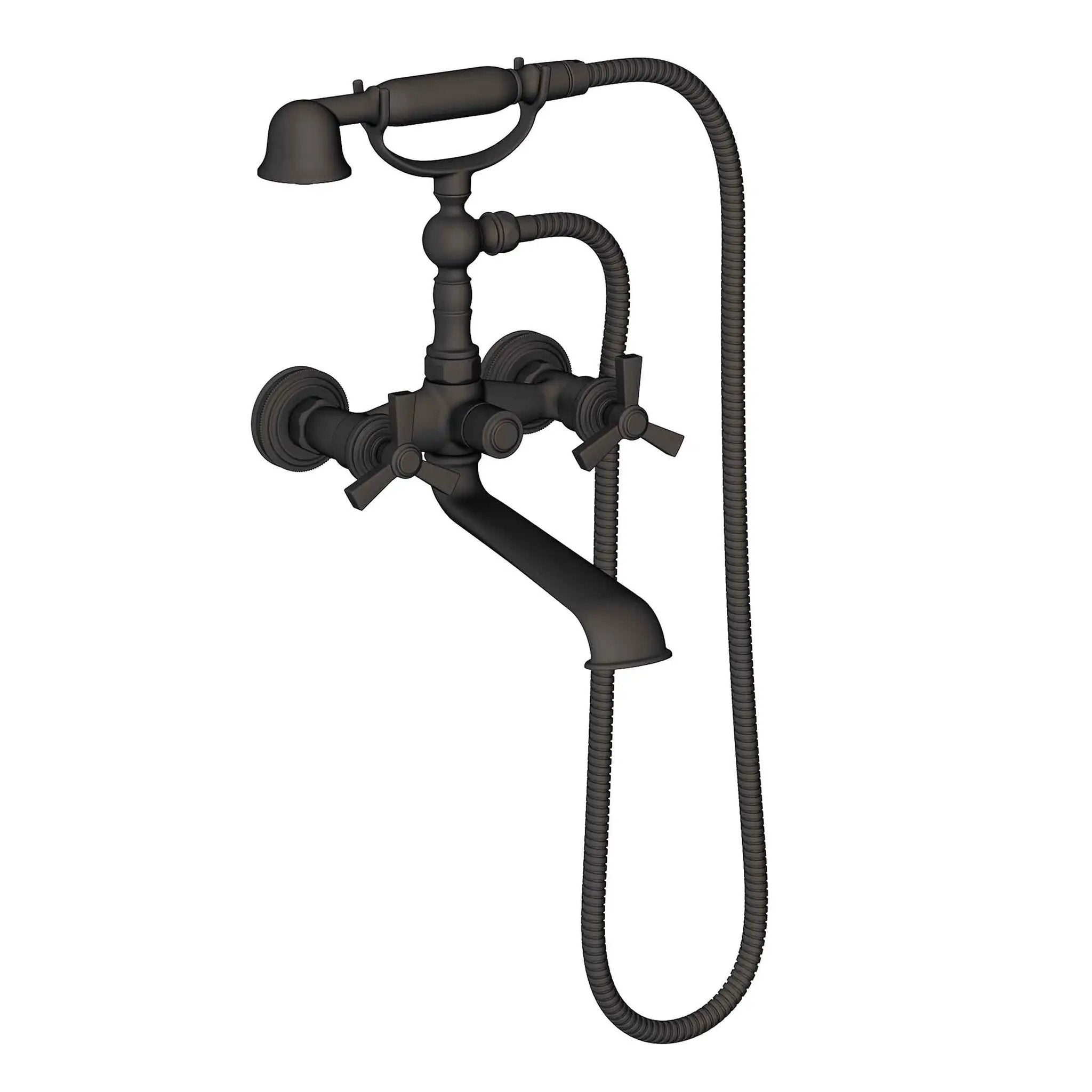 Newport Brass Miro Exposed Tub & Hand Shower Set - Wall Mount by Newport Brass