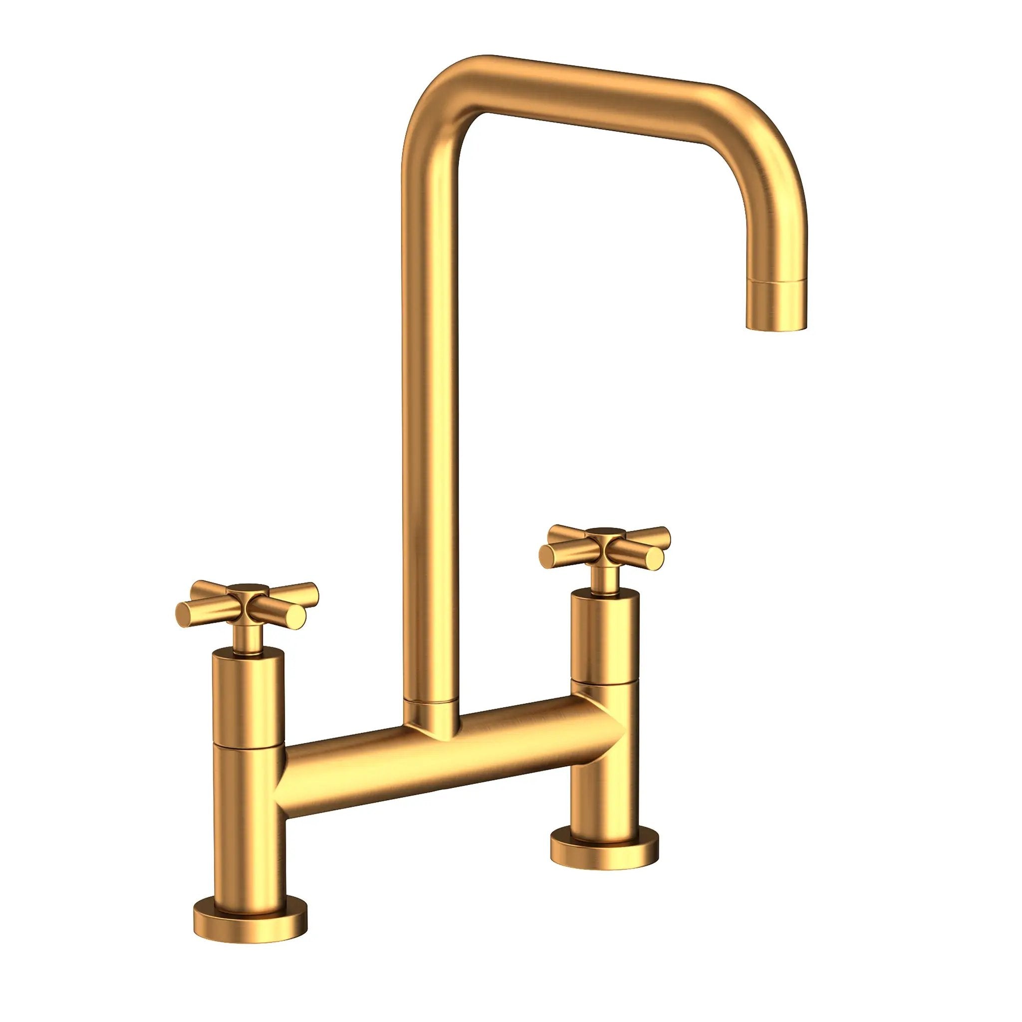Newport Brass East Square Kitchen Bridge Faucet by Newport Brass