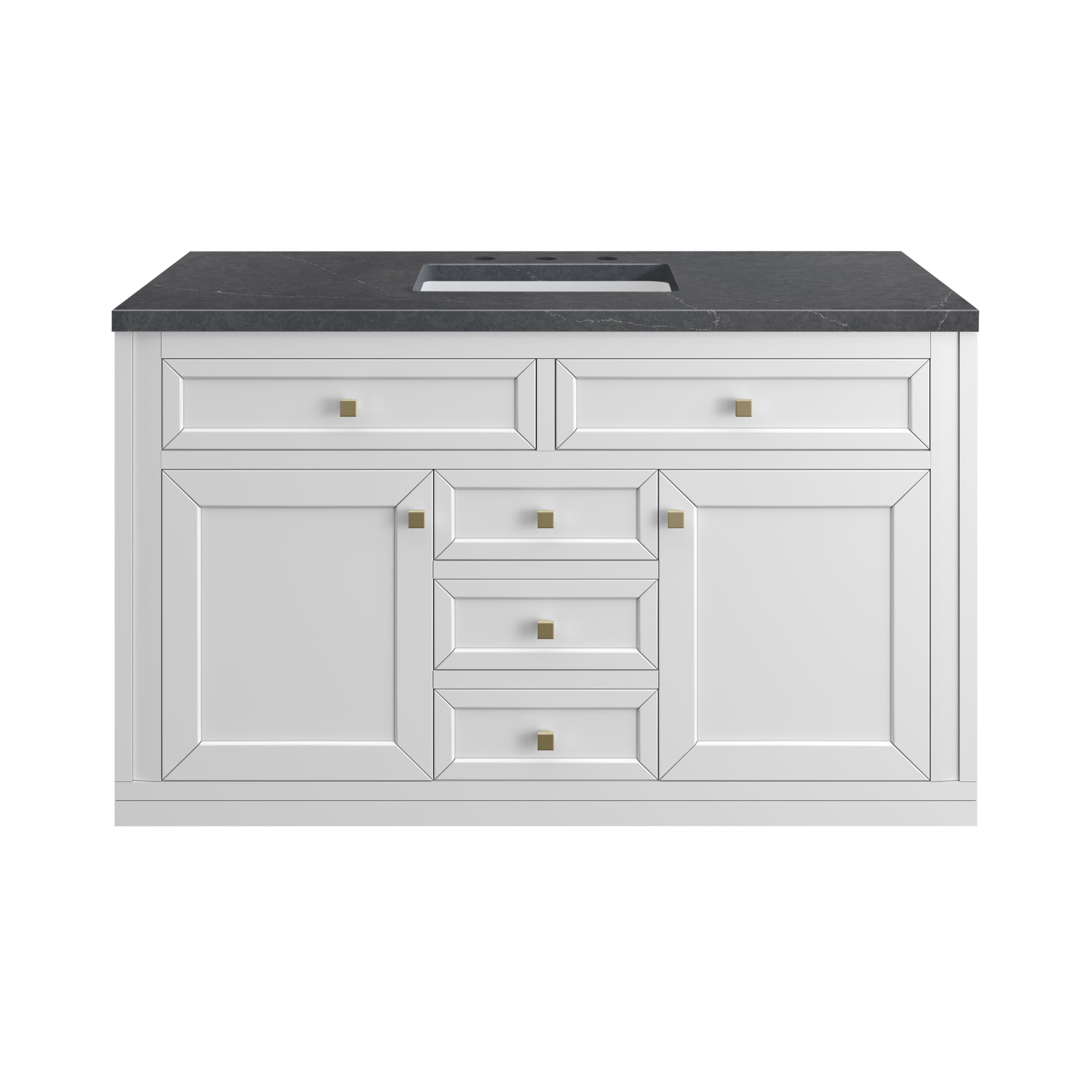 James Martin Vanities Chicago 48" Single Vanity - Glossy White
