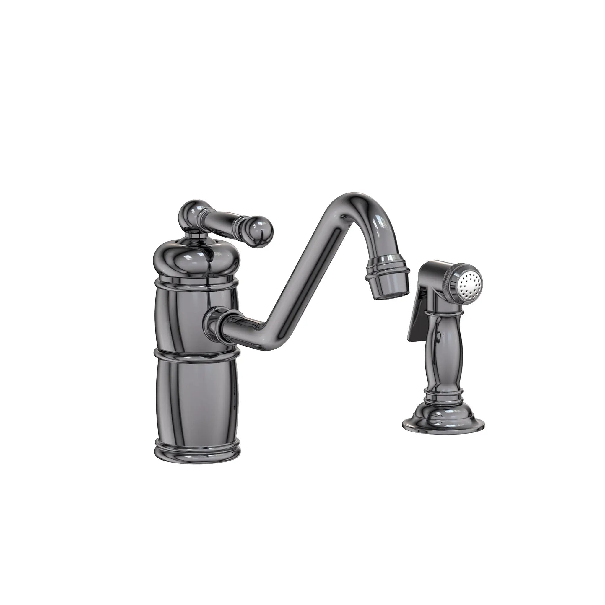 Newport Brass Nadya Single Handle Kitchen Faucet with Side Spray by Newport Brass