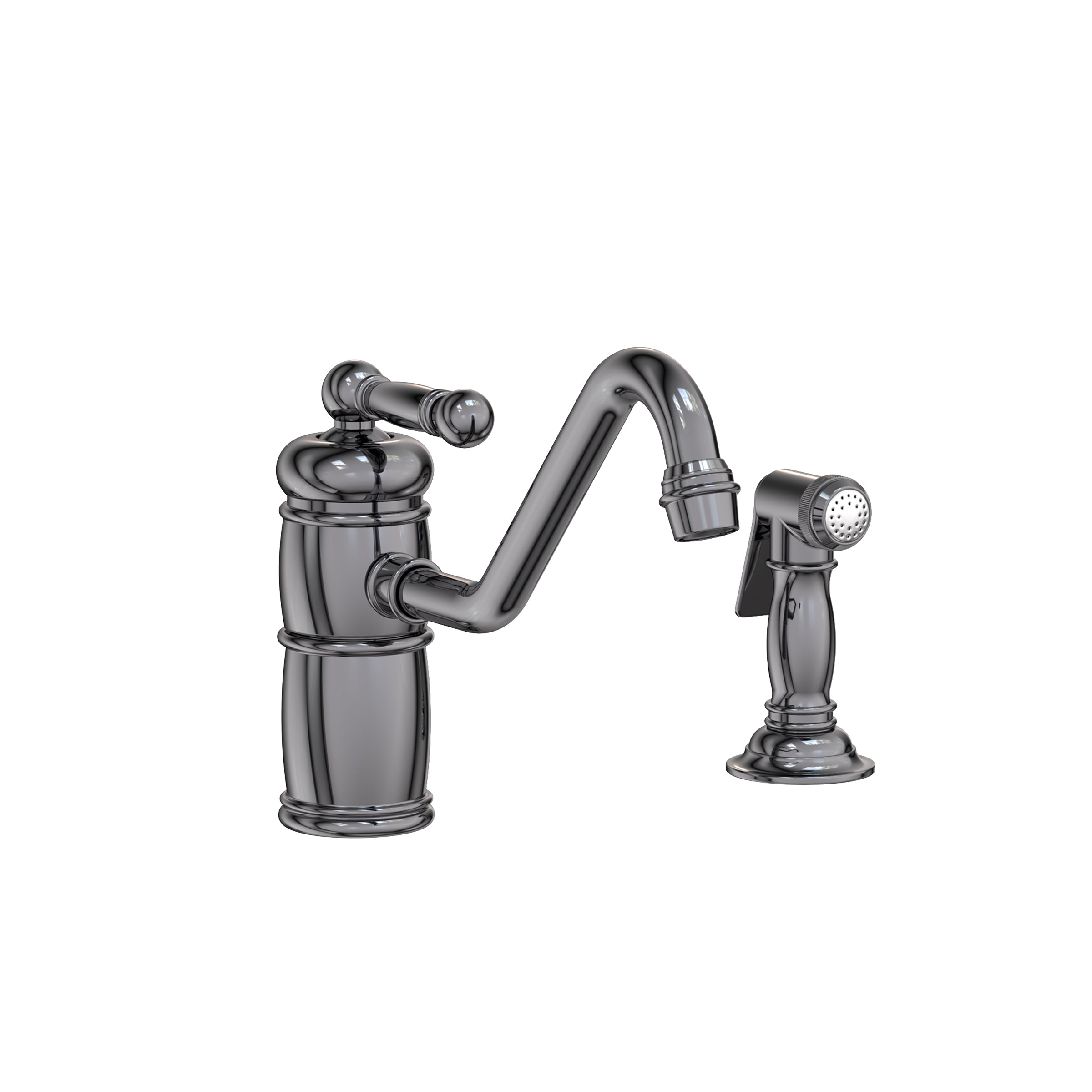 Newport Brass Nadya Single Handle Kitchen Faucet with Side Spray