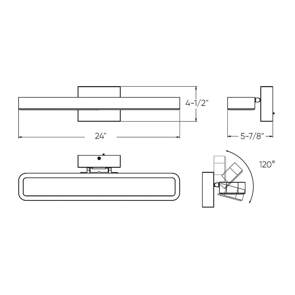 satin nickel light