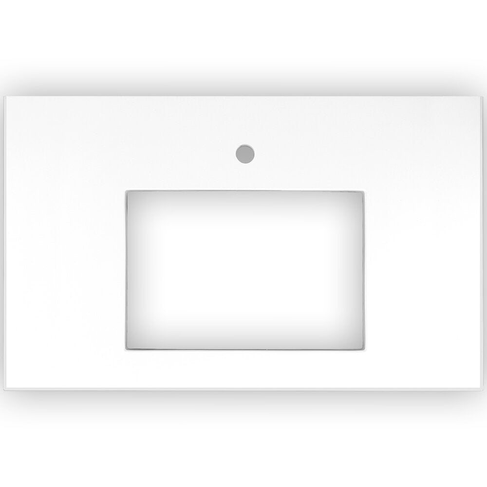 Linkasink Vanity Top with Cutout and 1 faucet hole