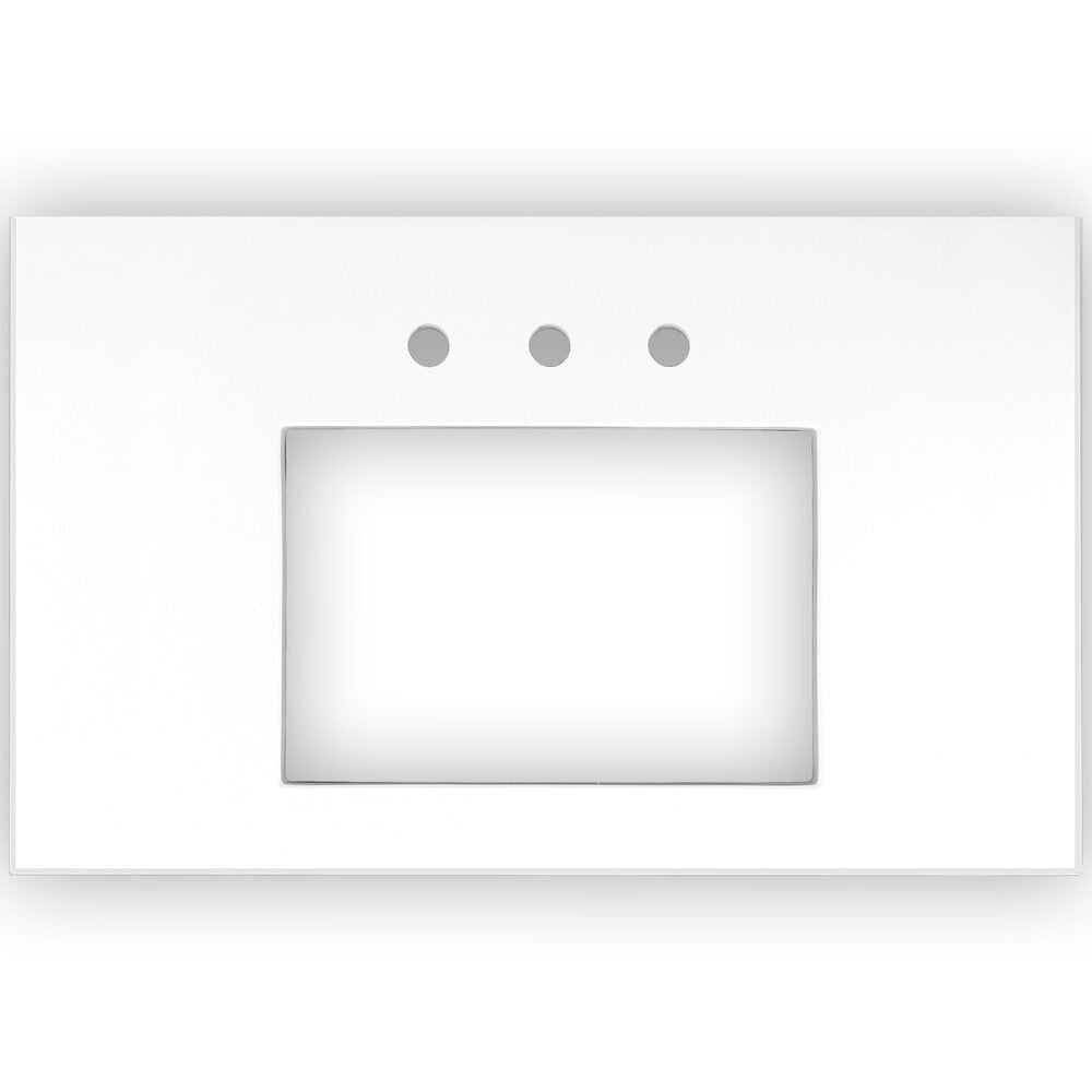 Linkasink Vanity Top with Cutout and 3 faucet hole
