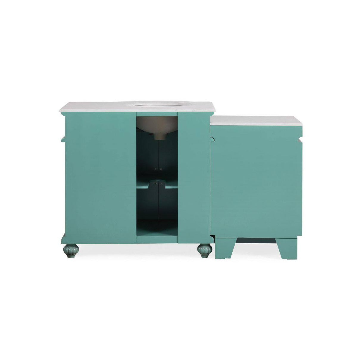 vintage green vanity