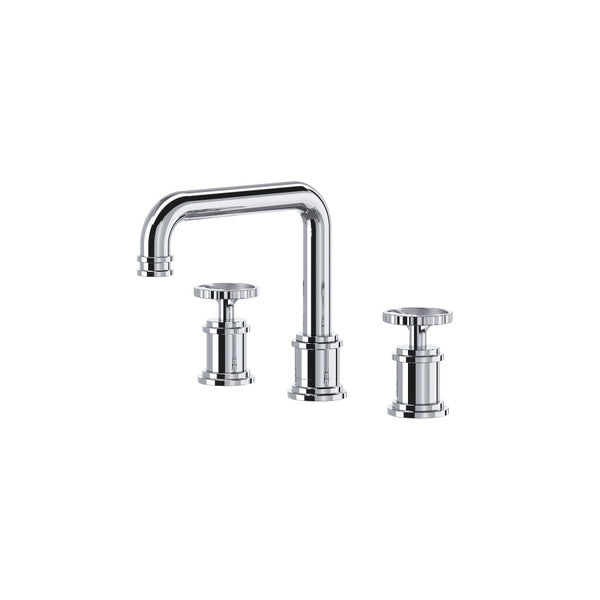 polished chrome bathroom faucet