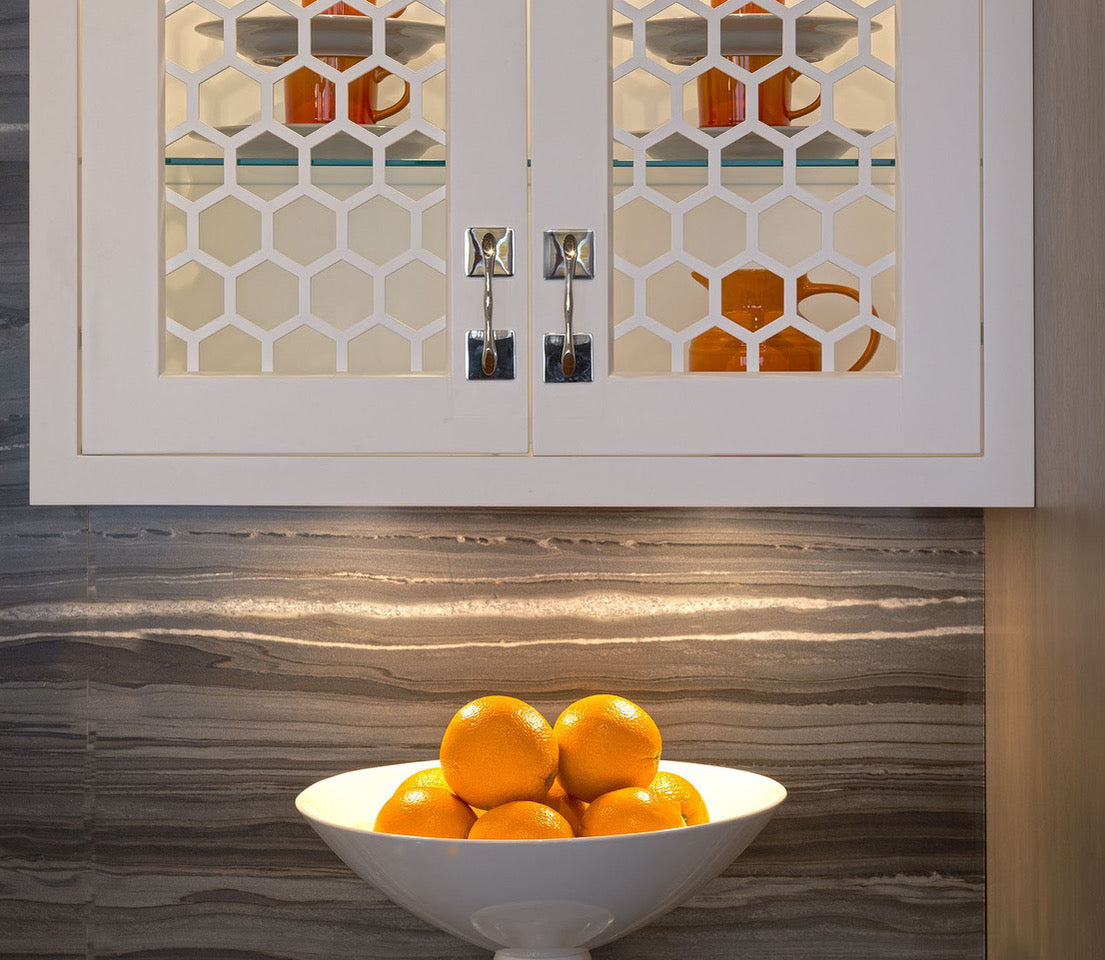 polished nickel pull