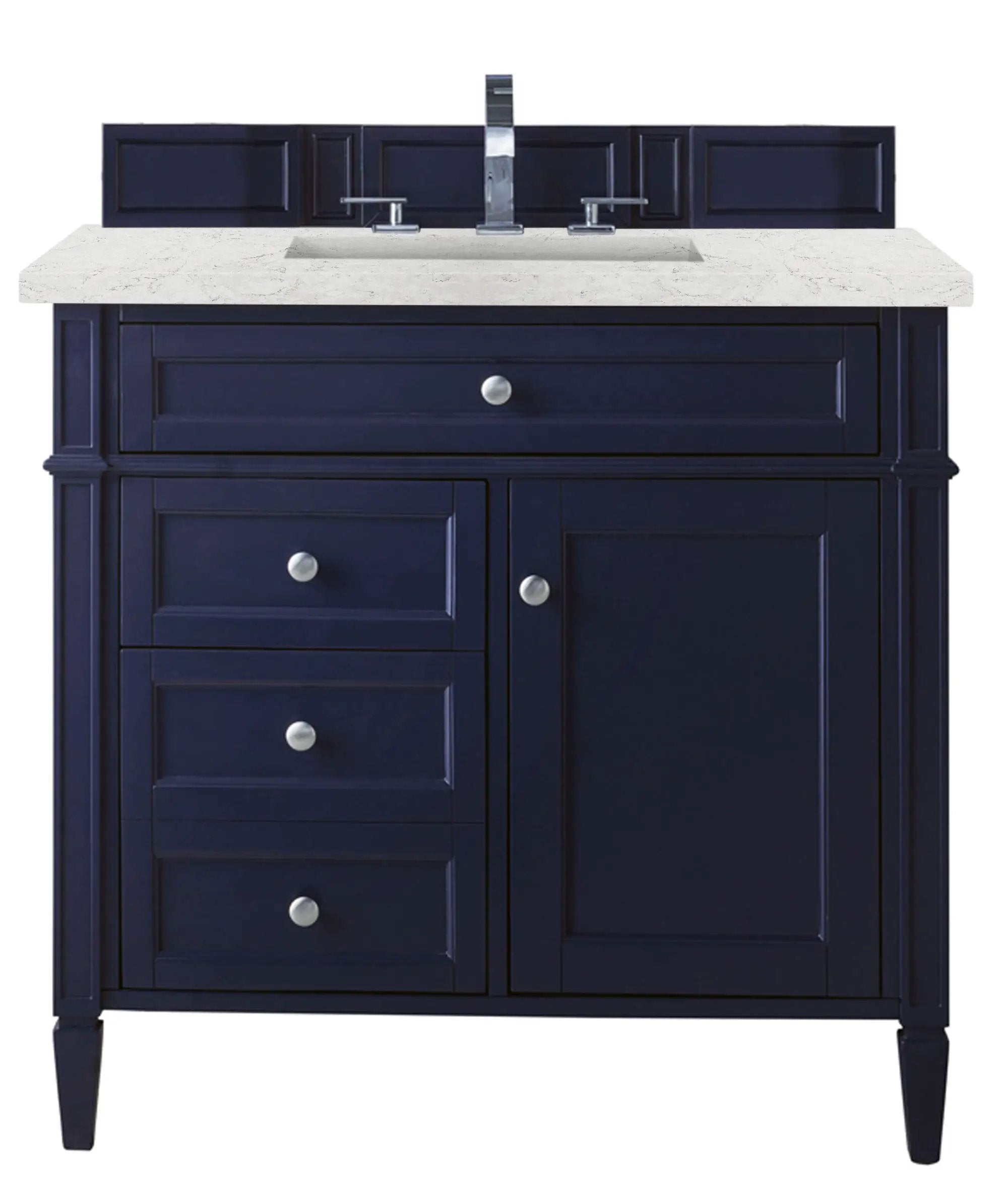 James Martin Brittany 36" Single Vanity Set - Victory Blue by James Martin Vanities