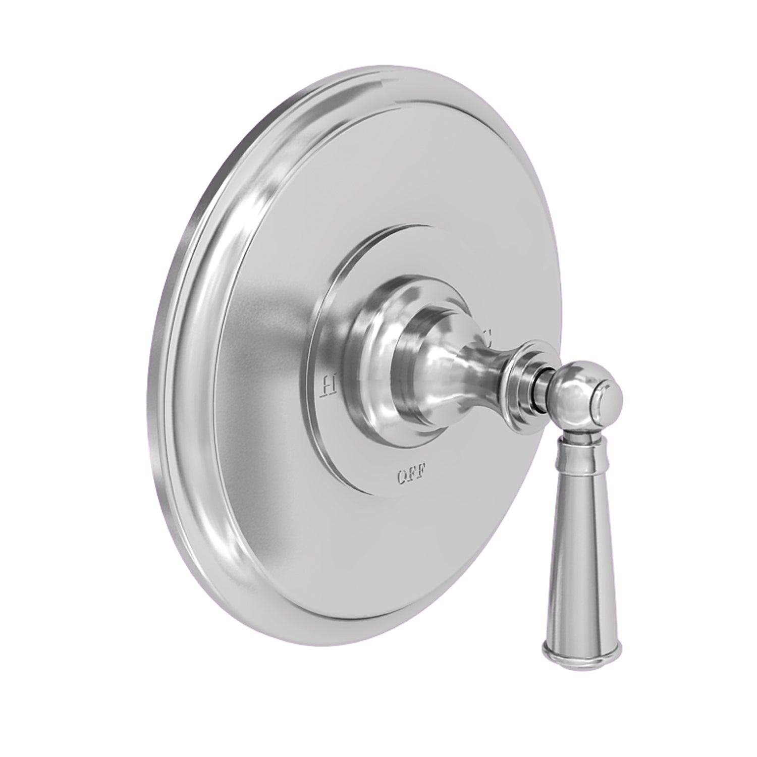polished chrome trim plate