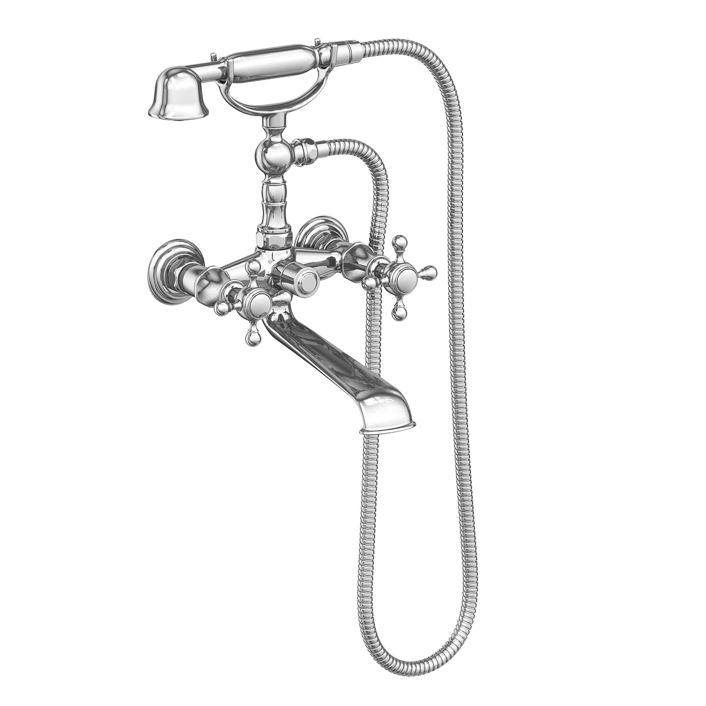 polished chrome hand shower set