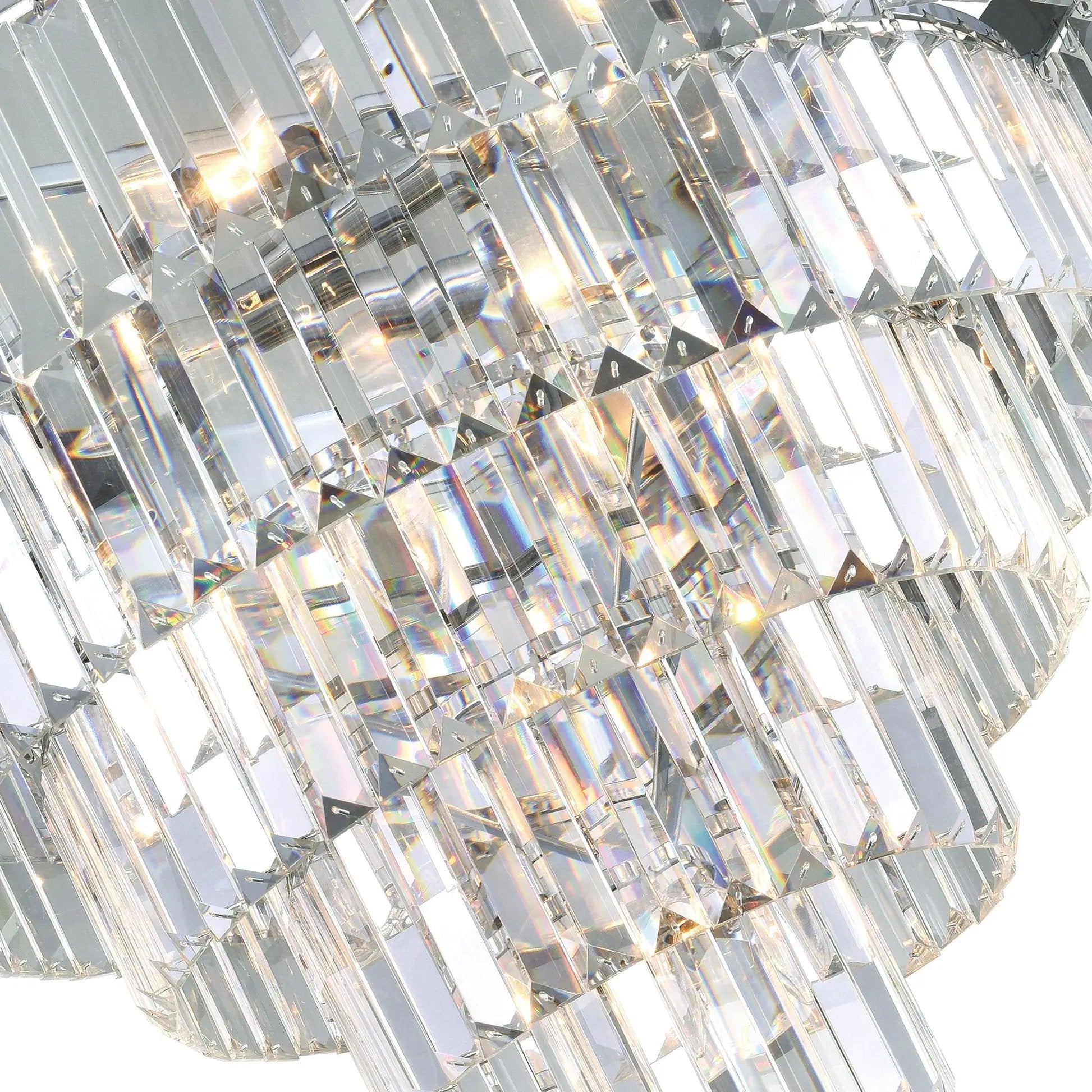 chrome chandelier
