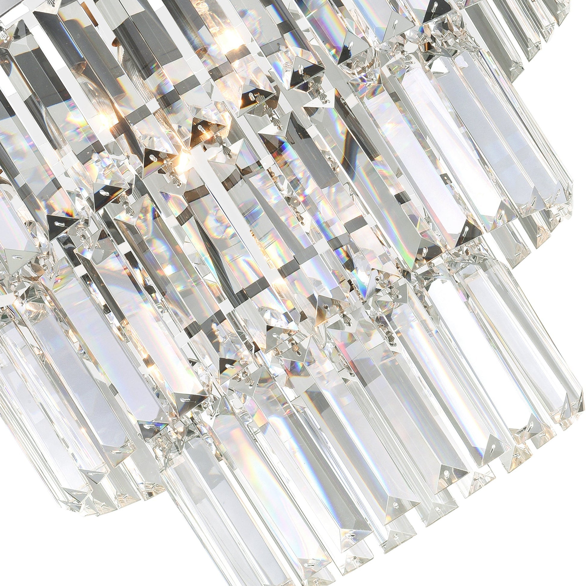 chrome chandelier
