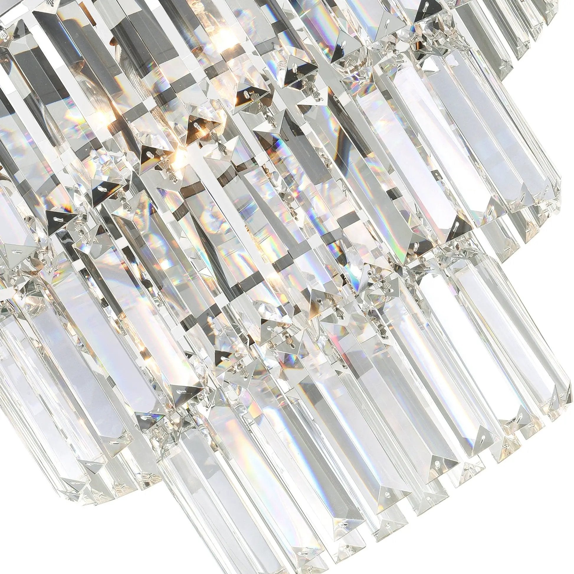 chrome chandelier